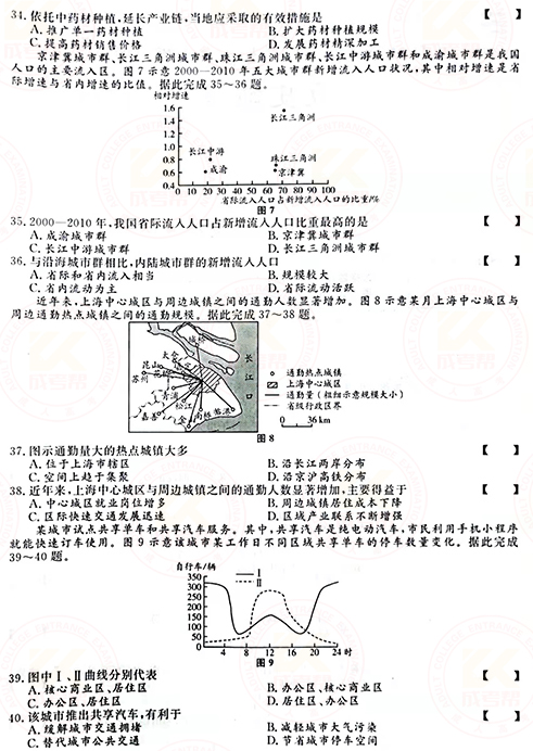 2021年成人高考高起本史地綜合真題及答案(已公布)！-4